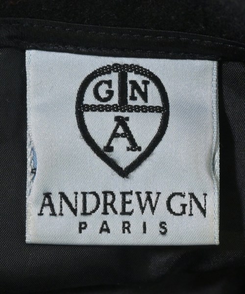 ANDREW GN（アンドリュー　ゲン）ひざ丈スカート 黒 サイズ:XS レディース/2200713388053