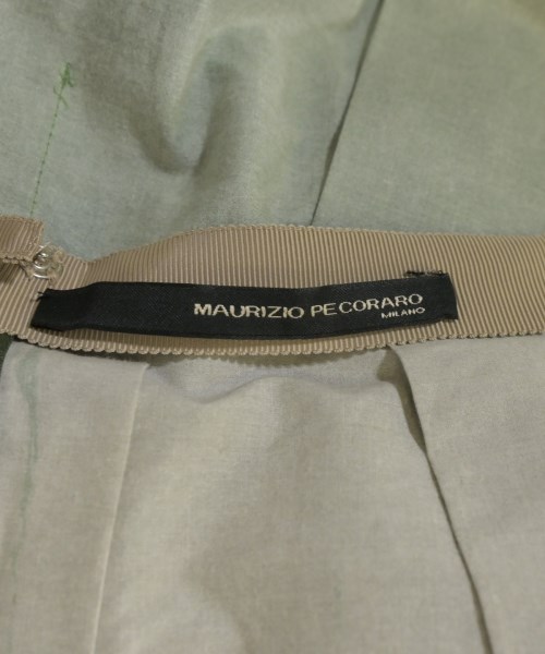 MAURIZIO PECORARO（マウリッツィオ　ペコラーロ）ひざ丈スカート 緑 サイズ:40(M位) レディース/2200669483055