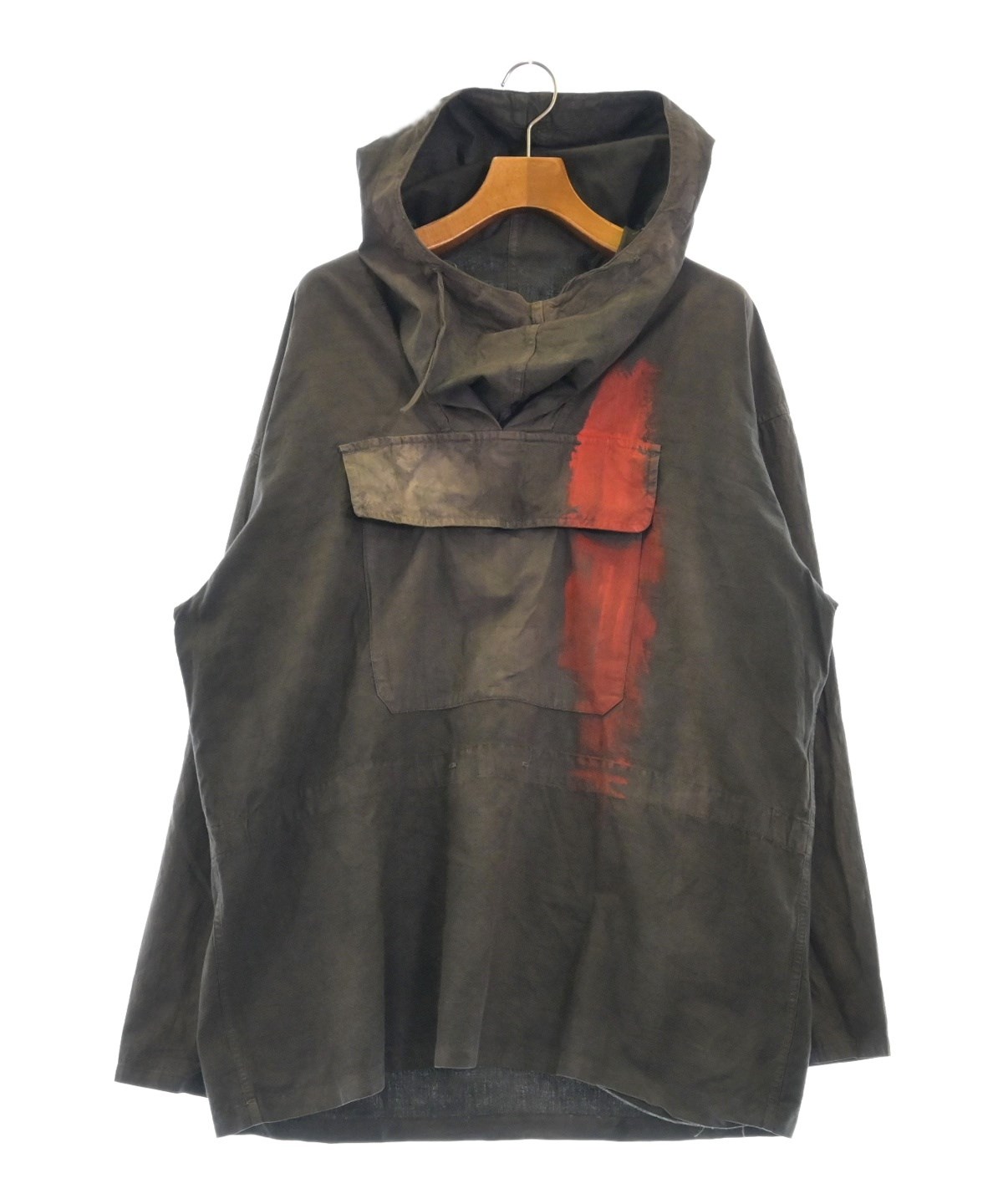 MARC LE BIHAN ダークグレー 長袖ロングシャツ 2114124O0001_x1_a001.jpg