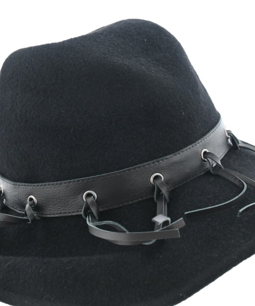 JACQUES LE CORRE（ジャック　ル　コー）ハット 黒 サイズ:- レディース/2200629942448