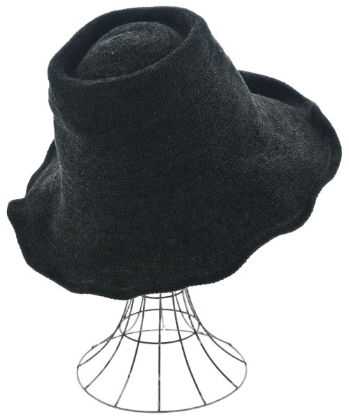 JACQUES LE CORRE（ジャック　ル　コー）ストローハット 黒 サイズ:- レディース/2200612814042