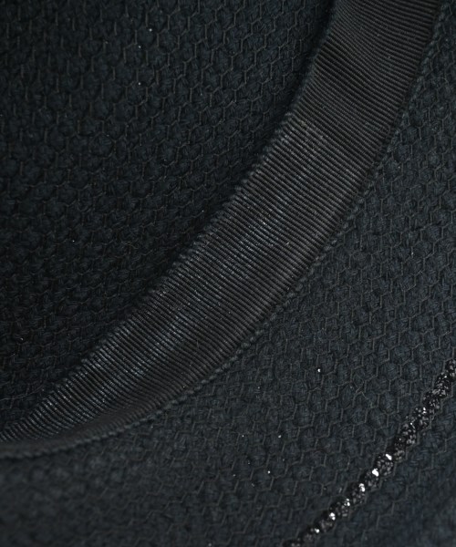 JACQUES LE CORRE（ジャック　ル　コー）ハット 黒 サイズ:- レディース/2200666180148