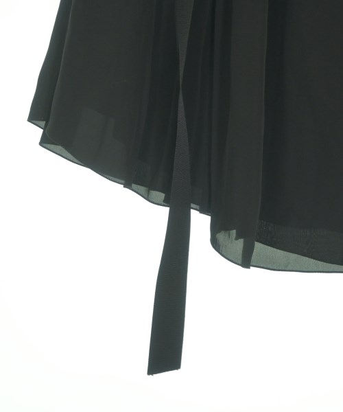 Olivier Theyskens（オリヴィエ　ティスキンス）ひざ丈スカート 黒 サイズ:36(XS位) レディース/2200655567585