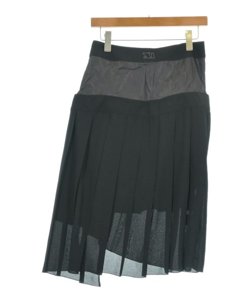 LUTZ（ルッツ）ひざ丈スカート 黒 サイズ:40(M位) レディース/2200618018192