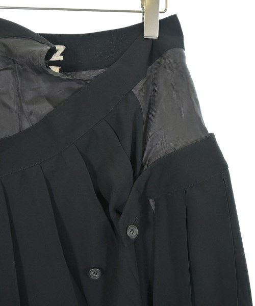 LUTZ（ルッツ）ひざ丈スカート 黒 サイズ:40(M位) レディース/2200618018192