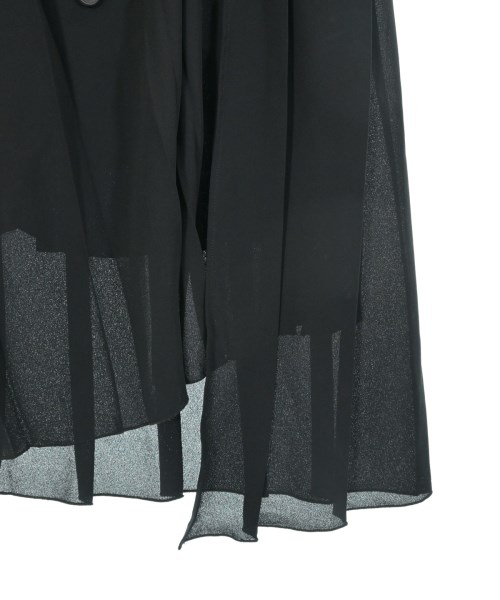 LUTZ（ルッツ）ひざ丈スカート 黒 サイズ:40(M位) レディース/2200618018192