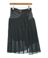 LUTZ（ルッツ）ひざ丈スカート 黒 サイズ:40(M位) レディース/2200618018192