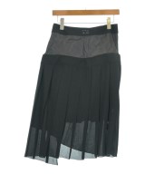 LUTZ（ルッツ）ひざ丈スカート 黒 サイズ:40(M位) レディース/2200618018192