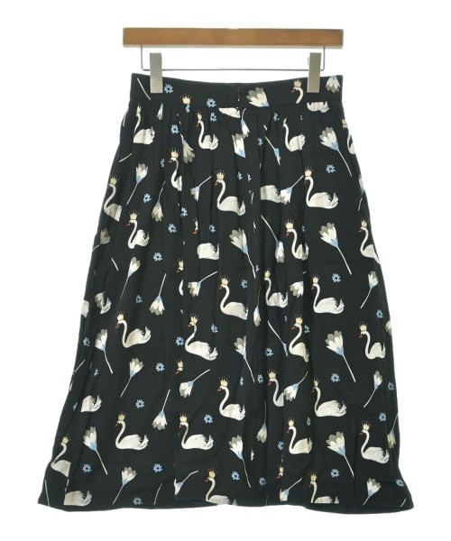 MARKUS LUPFER（マーカスルーファー）ひざ丈スカート 黒 サイズ:S レディース/2200626707064