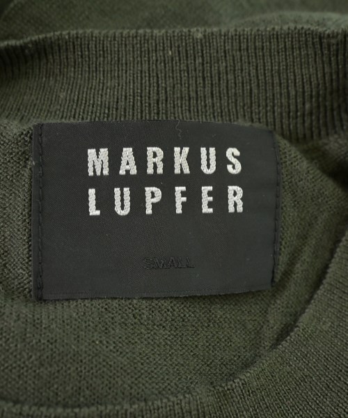 MARKUS LUPFER（マーカスルーファー）ニット・セーター カーキ サイズ:S レディース/2200617812180