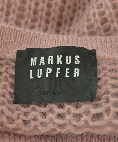 MARKUS LUPFER（マーカスルーファー）ニット・セーター ピンク サイズ:F レディース/2200675233019