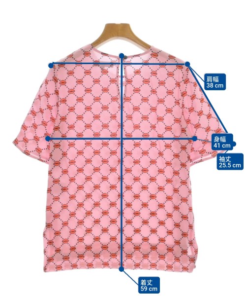 MARKUS LUPFER（マーカスルーファー）カジュアルシャツ ピンク サイズ:8(S位) レディース/2200679355120