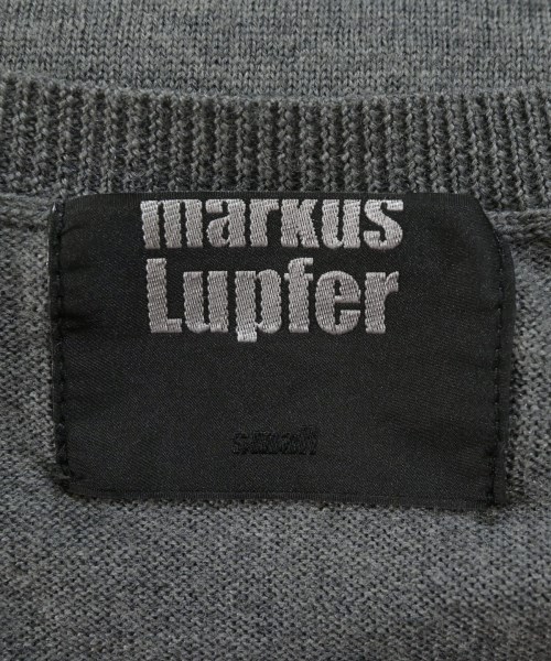 MARKUS LUPFER（マーカスルーファー）ニット・セーター グレー サイズ:S レディース/2200658095023