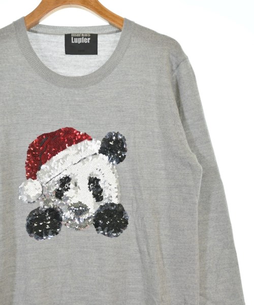 MARKUS LUPFER（マーカスルーファー）ニット・セーター グレー サイズ:S レディース/2200658095177