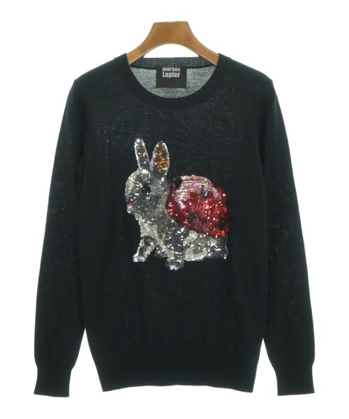 MARKUS LUPFER(マーカスルーファー)ニット・セーター 黒 サイズ:S/2200658095207