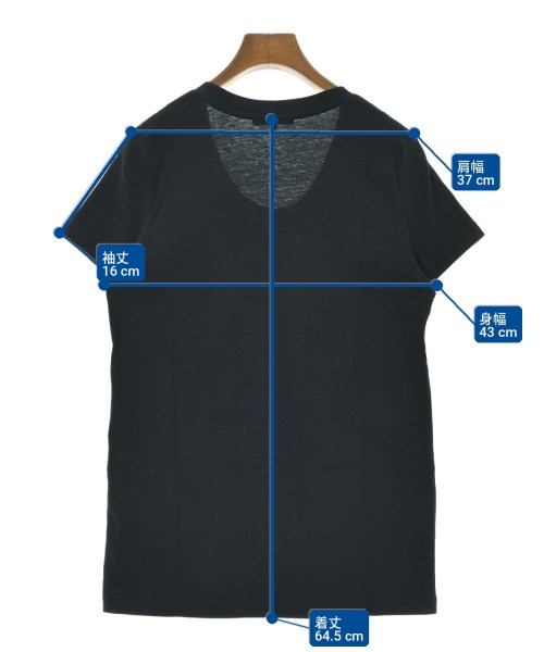 MARKUS LUPFER（マーカスルーファー）Tシャツ・カットソー 黒 サイズ:XS レディース/2200709844174