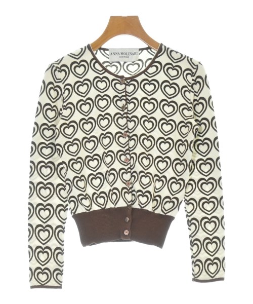 ANNA MOLINARI COUTURE(アンナ　モリナーリ　クチュール)カーディガン 白 サイズ:-(S位)/2200655327028