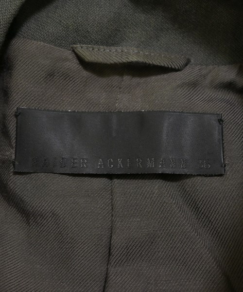 Haider Ackermann（ハイダー　アッカーマン）ジャケット カーキ サイズ:-(S位) レディース/2200636807044