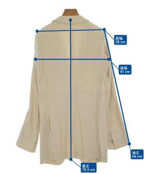 Haider Ackermann（ハイダー　アッカーマン）カジュアルジャケット ベージュ サイズ:-(M位) レディース/2200641062018