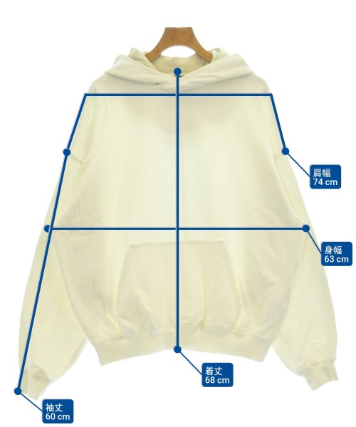 Haider Ackermann（ハイダー　アッカーマン）パーカー 白 サイズ:S メンズ/2200631751021