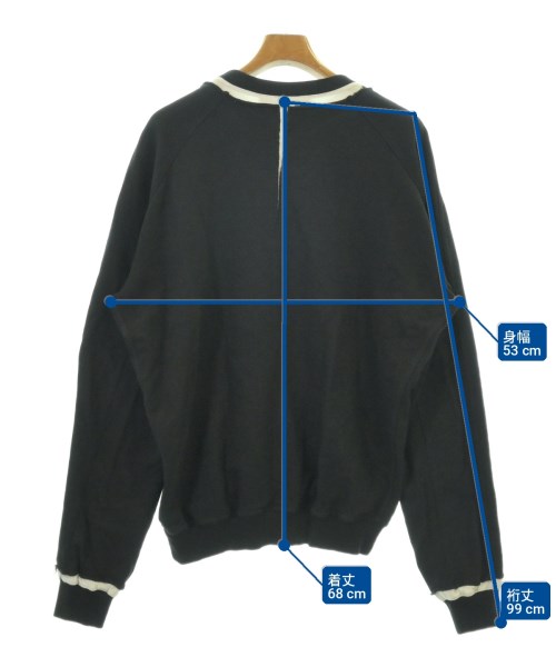 Haider Ackermann（ハイダー　アッカーマン）スウェット 黒 サイズ:XS メンズ/2200723231042