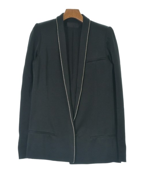 Haider Ackermann(ハイダー　アッカーマン)ジャケット 黒 サイズ:34(XXS位)/2200683413137