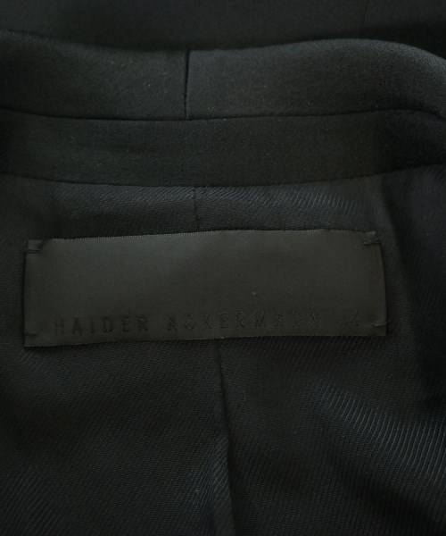 Haider Ackermann（ハイダー　アッカーマン）ジャケット 黒 サイズ:34(XXS位) レディース/2200683413137