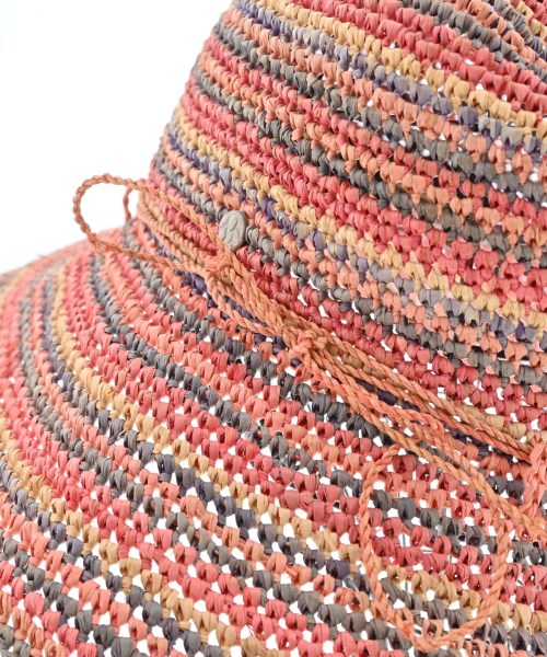 HELEN KAMINSKI（ヘレンカミンスキー）ストローハット オレンジ サイズ:- レディース/2200623440063