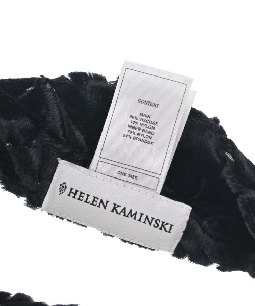HELEN KAMINSKI（ヘレンカミンスキー）ヘアアクセサリー 黒 サイズ:- レディース/2200674631045