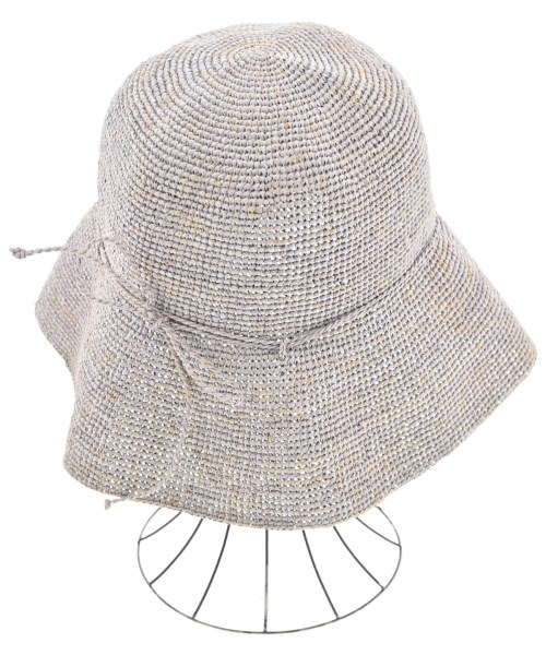HELEN KAMINSKI（ヘレンカミンスキー）ストローハット グレー サイズ:- レディース/2200658508011