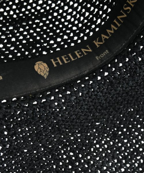 HELEN KAMINSKI（ヘレンカミンスキー）ストローハット 黒 サイズ:- レディース/2200656759170