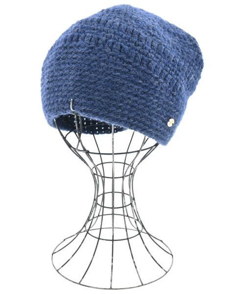 HELEN KAMINSKI(ヘレンカミンスキー)ニットキャップ・ビーニー 紺 サイズ:ONE/2200654114117