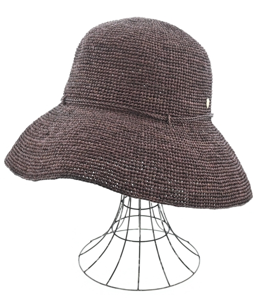 HELEN KAMINSKI(ヘレンカミンスキー)ストローハット 茶 サイズ:-/2200662496229