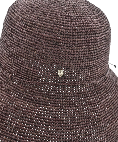 HELEN KAMINSKI（ヘレンカミンスキー）ストローハット 茶 サイズ:- レディース/2200662496229