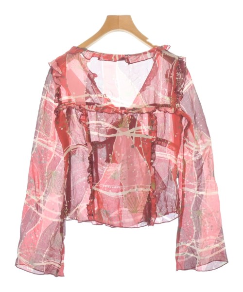 MOSCHINO JEANS（モスキーノ　ジーンズ）ブラウス 赤 サイズ:40(M位) レディース/2200700247028