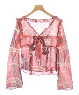 MOSCHINO JEANS（モスキーノ　ジーンズ）ブラウス 赤 サイズ:40(M位) レディース/2200700247028