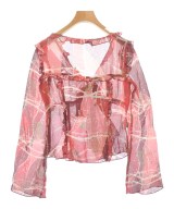 MOSCHINO JEANS（モスキーノ　ジーンズ）ブラウス 赤 サイズ:40(M位) レディース/2200700247028
