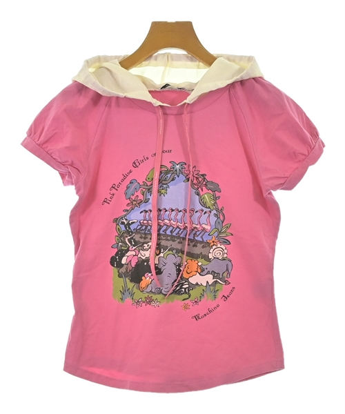 MOSCHINO JEANS(モスキーノ　ジーンズ)パーカー ピンク サイズ:42(M位)/2200665379123