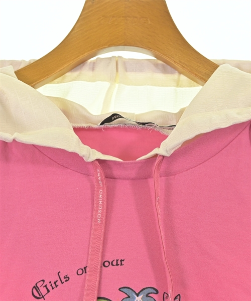 MOSCHINO JEANS（モスキーノ　ジーンズ）パーカー ピンク サイズ:42(M位) レディース/2200665379123