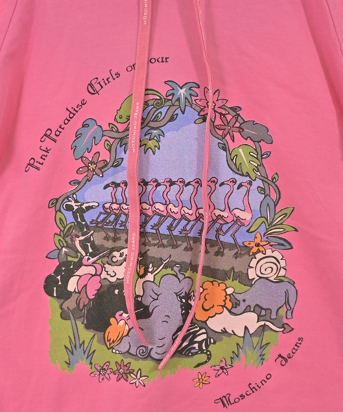 MOSCHINO JEANS（モスキーノ　ジーンズ）パーカー ピンク サイズ:42(M位) レディース/2200665379123