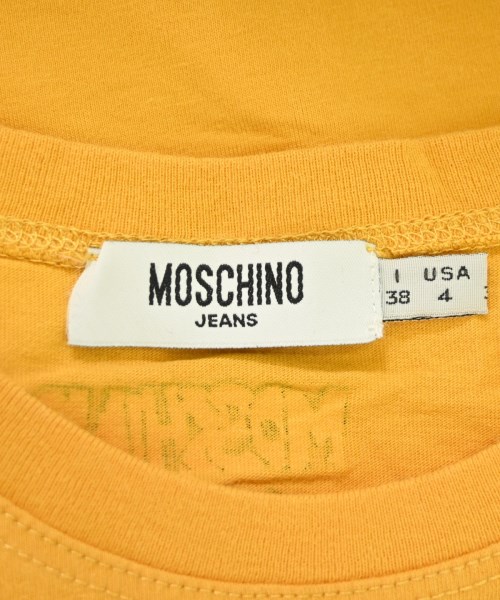 MOSCHINO JEANS（モスキーノ　ジーンズ）Tシャツ・カットソー 黄 サイズ:38(S位) レディース/2200685407110