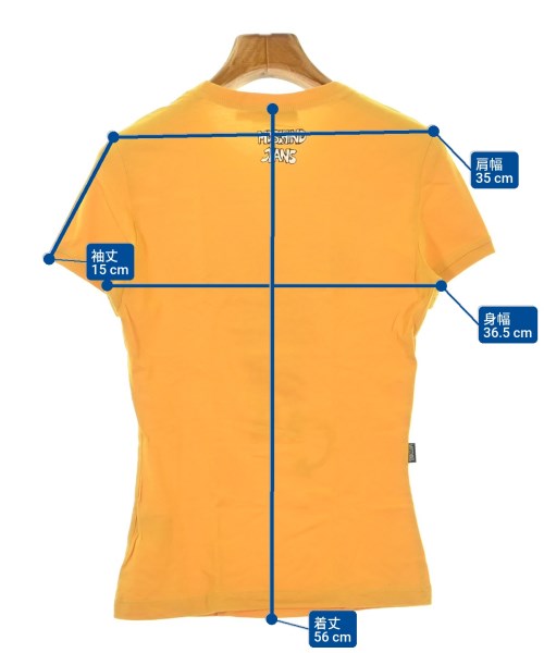 MOSCHINO JEANS（モスキーノ　ジーンズ）Tシャツ・カットソー 黄 サイズ:38(S位) レディース/2200685407110