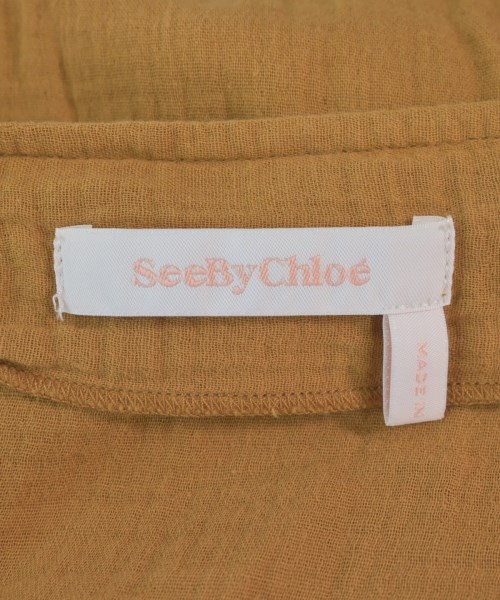 See By Chloe（シー　バイ　クロエ）ワンピース オレンジ サイズ:38(S位) レディース/2200635408082