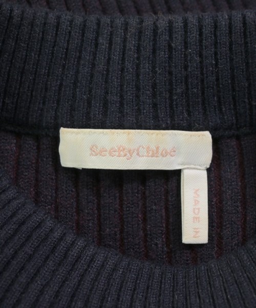 See By Chloe（シー　バイ　クロエ）ワンピース 紺 サイズ:S レディース/2200624042037