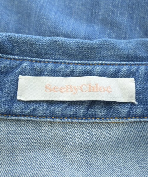 See By Chloe（シー　バイ　クロエ）オールインワン/サロペット 青 サイズ:36(XS位) レディース/2200633144074