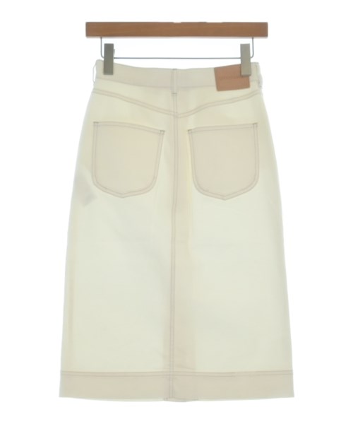 See By Chloe（シー　バイ　クロエ）ひざ丈スカート 白 サイズ:36(XS位) レディース/2200623932018