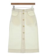 See By Chloe（シー　バイ　クロエ）ひざ丈スカート 白 サイズ:36(XS位) レディース/2200623932018