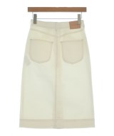 See By Chloe（シー　バイ　クロエ）ひざ丈スカート 白 サイズ:36(XS位) レディース/2200623932018