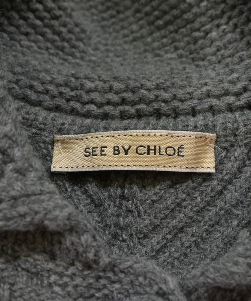 See By Chloe（シー　バイ　クロエ）カーディガン グレー サイズ:38(S位) レディース/2200639165059