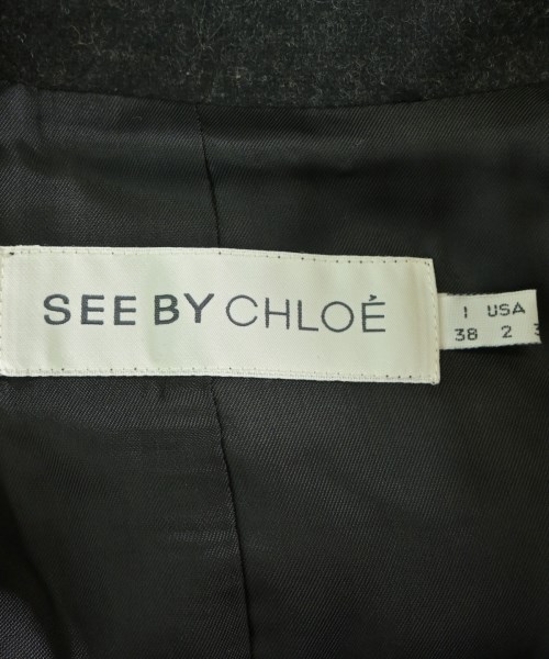 See By Chloe（シー　バイ　クロエ）カジュアルジャケット グレー サイズ:38(S位) レディース/2200639349022